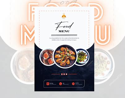 Image result for Food Menu Cover Design