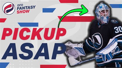 DFO Fantasy Show – Fantasy Hockey Week 6 Waiver Wire Targets & Injury ...