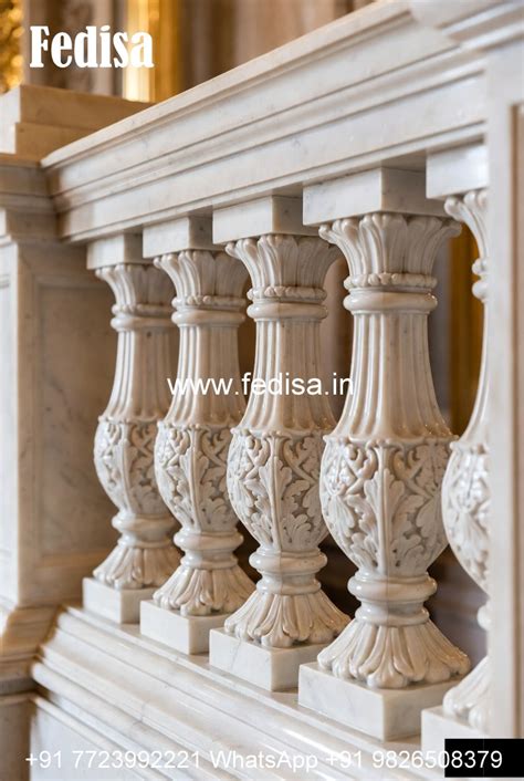 8. Italian Marble Baluster Designs For Luxury Homes Aluminum Deck ...