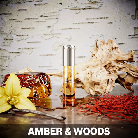 Amber & Woods - 6 ml exclusive 100% parfümolaj - Unisex – Superz.