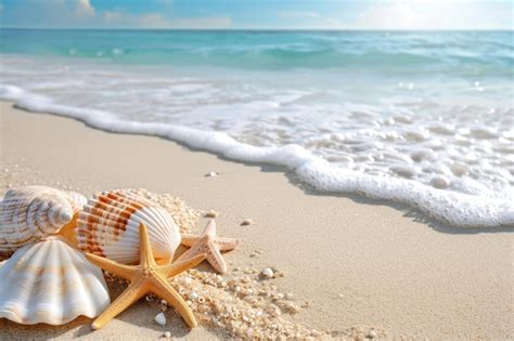 Image result for Sea Shells Beach Scenes