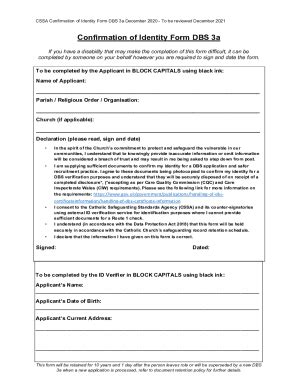 Fillable Online Identity Checking Form (ICF) - Ofsted Inspector DBS ...
