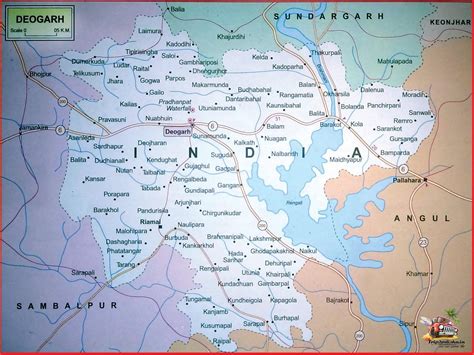 Tourist Map - Trip2Odisha.In, Deogarh, India, Dashavatara Temple Deogarh, Rajasthan Mahal ...