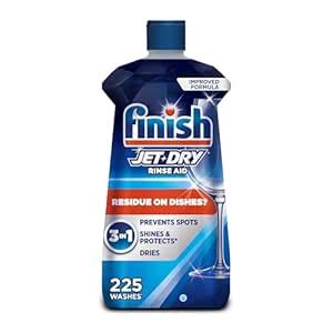 Finish Jet Dry Dishwasher Rinse Aid Power, Shine & Protect - 23 Oz, 5X ...