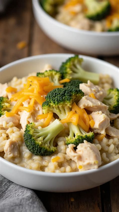 This Crockpot Chicken Broccoli and Rice Tastes Like a Cozy Casserole in ...
