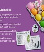 Image result for Resurrection Eggs Cheat Sheet