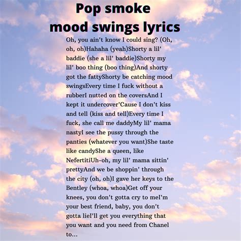 Mood Swings Lyrics
