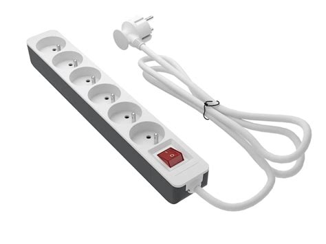 RS PRO | RS PRO 1.5 m 6 Socket Type E Trailing Socket Extension Lead ...