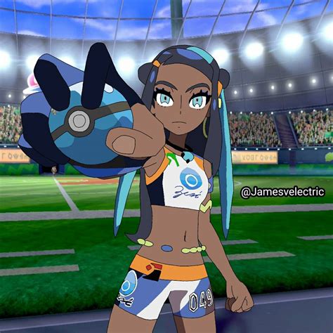 Nessa - Pokemon Sword and Shield. by Jamesvelectric on DeviantArt