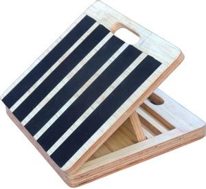 Homecute Wooden Slant Board Calf Stretch Adjustable Incline Board ...