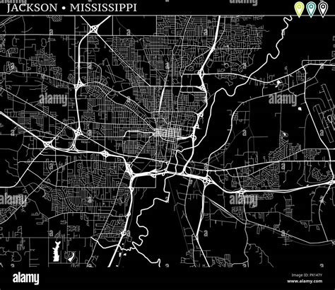 Jackson mississippi street Stock Vector Images - Alamy