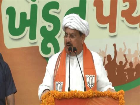 Nadda flags off e-bikes for Namo Kisan Panchayat programme in Gujarat ...