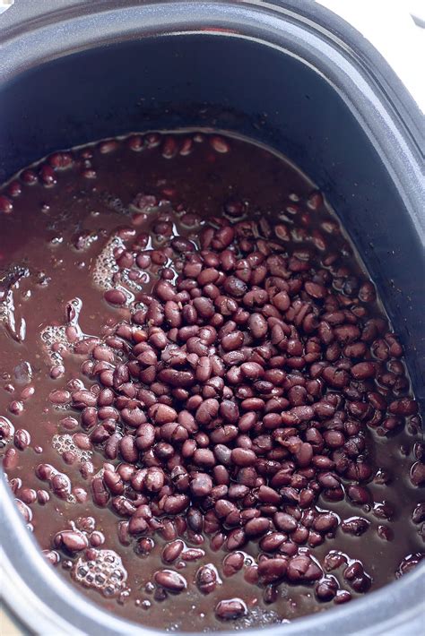 Slow Cooker Black Beans - My Forking Life