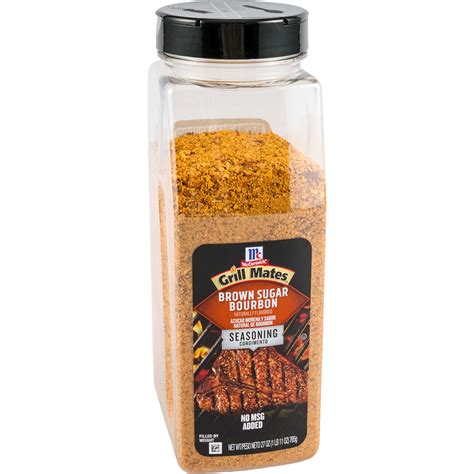 McCormick Grill Mates Brown Sugar Bourbon FSH1 Seasoning, 27 27 Ounce ...