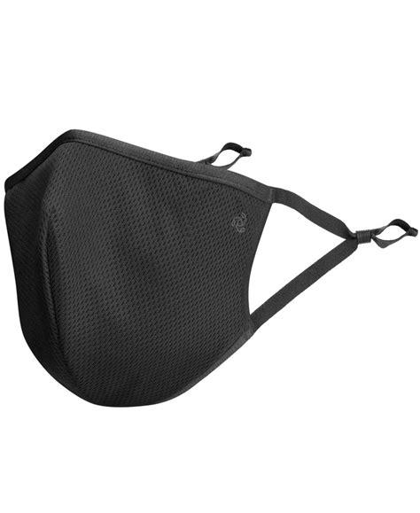 Buy Unisex Polyester Mesh and Super Combed Cotton Woven Face Mask with ...