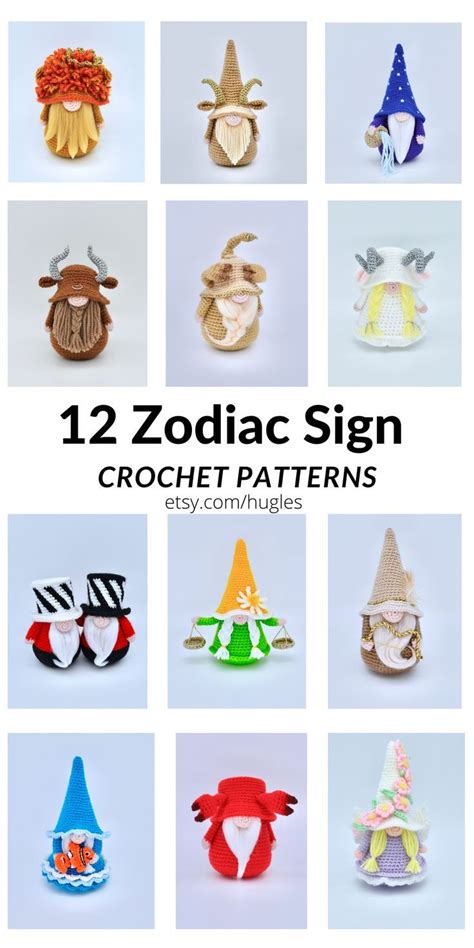 crochet zodiac patterns