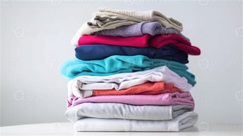 Stack Of Folded Laundry