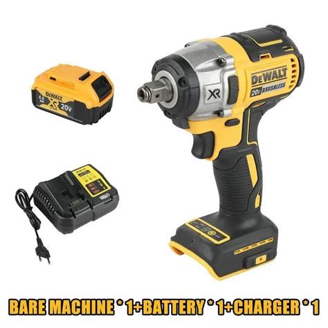 DEWALT DW880 Lithium Brushless Impact Wrench 20V Detachable Tire High ...