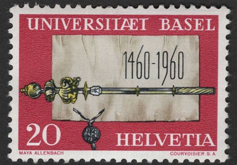 SCG12100 - Switzerland 1960 Public Welfare & Education Commemorative P ...