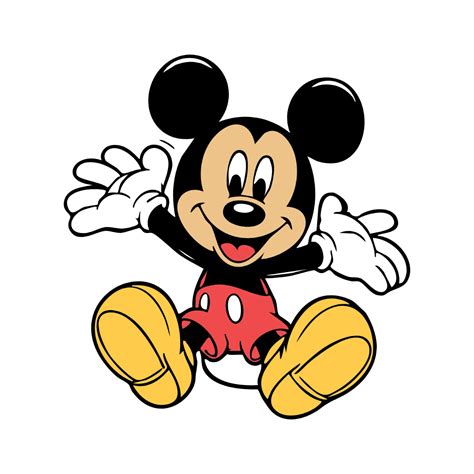 Free Mickey Mouse Vector Clipart (PNG, SVG) to Edit Online