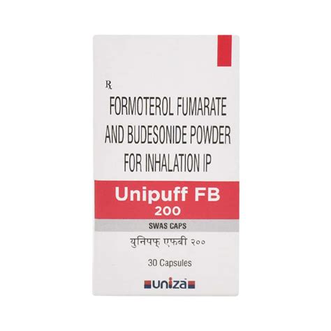 Unipuff Fb 200mcg Box Of 30 Swas Capsules: Uses, Side Effects, Price ...