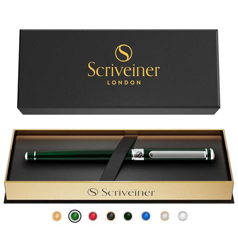 Scriveiner British Racing Green Rollerball - Stunning Luxury Rollerball ...