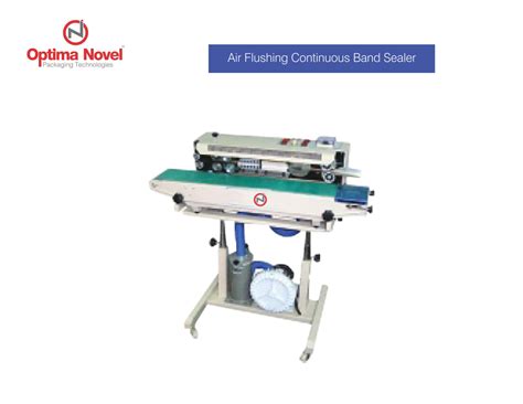 optimanovel™ Continous Band Sealer -Horizontal (MS) with Air Flushing ...