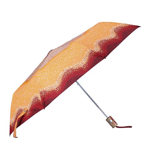 THE CLOWNFISH Umbrella 3 Fold Auto Open Waterproof Pongee Double Coate ...