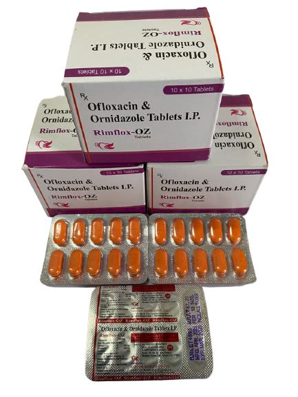 RIMFLOX-OZ Tablets Rhythm Biotech Pvt. Ltd.