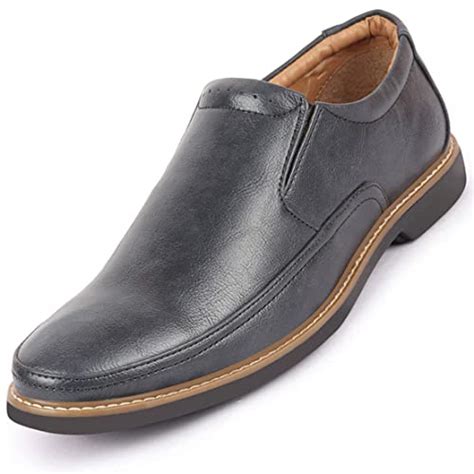 Buy FAUSTO FST KI-8821 NAVY-41 Men's Navy Blue Formal Superior Comfort ...