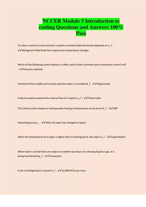 Image result for Nccer Module 5