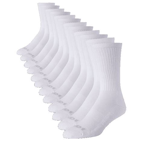 Athletic Works Men's Crew Sock, 6 Pack - Walmart.com
