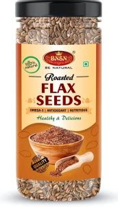 BNSN Roasted Flax Seeds-200Gm |Alsi | Lin Seeds | Avise Ginjalu For ...