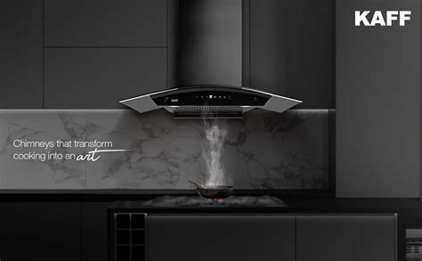 KAFF K-Series KEC 90A Curved Glass Filterless Auto Clean Kitchen ...