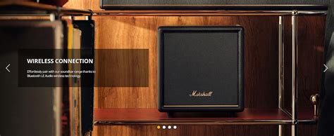 Marshall Heston SUB 200 Wireless subwoofer with Bluetooth LE-Audio ...