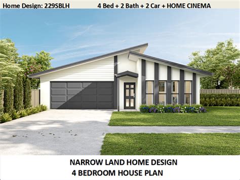 Easy Build / Skillion Roof House Plans 229 M2 / 2484 Sq. - Etsy Australia