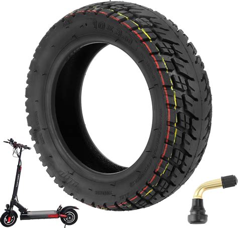 Amazon.com: 10x3 Off Road Tubeless Tire, 80/65-6 255x80 Electric ...