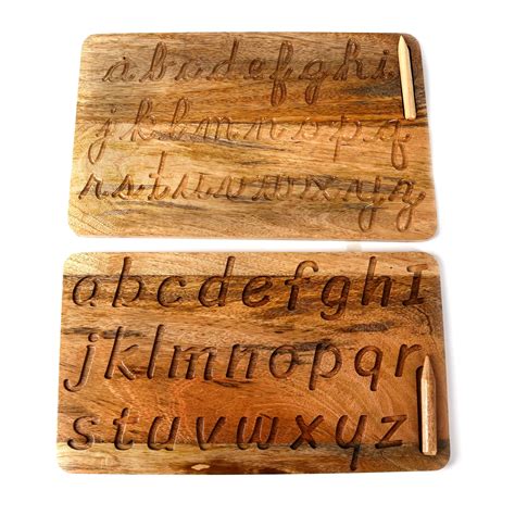 Lowercase Alphabet Tracing Board | The Engraved Store