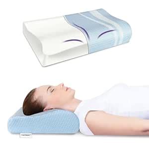 Catron Memory Foam Premium Pillow, Orthopedic Contour Cervical Pillow ...