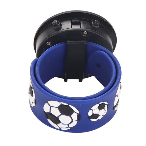 Hamster London Flip Watch Football, Silicon, 3Y+, Blue