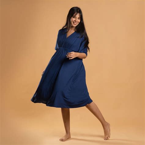 Block Hop Blue Kaftan Dress – AllThingsBaby.com