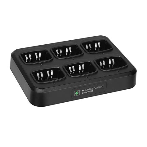 NPC 6 way multi Rapid charger for motorola GP 328 GP 338 GP 339 GP340