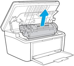HP LaserJet Pro MFP M28-M31 printers - Replacing the toner cartridge ...