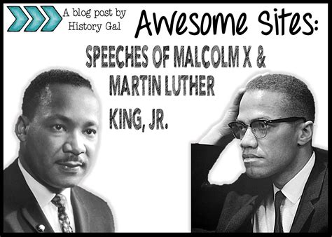 Martin Luther King, Jr. and Malcolm X Speech Analysis Websites ...