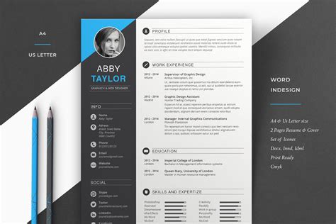 Word Resume – MasterBundles