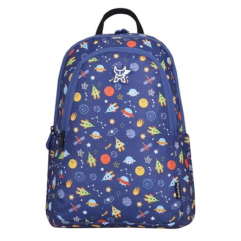 Arctic Fox Bitsy 21 Liters School Backpack for Boys and Girls - Galaxy ...