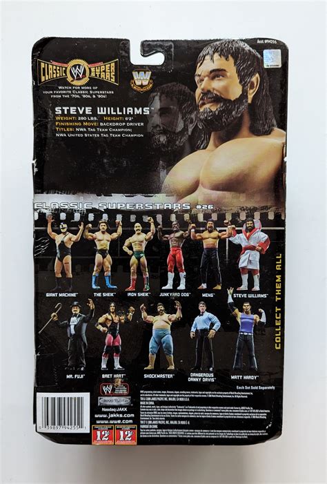 2009 WWE Jakks Pacific Classic Superstars Series 26 Steve Williams ...