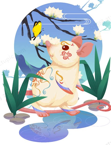 手绘老鼠素材-手绘老鼠模板-手绘老鼠图片免费下载-设图网