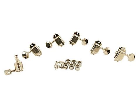 KLUSON Guitar Tuners, 3x3 for Mosrite SD9005MNS Metal Buttons, Safety ...