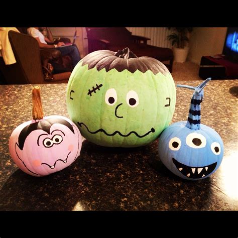 Pumpkin Painting Ideas Monsters Inc at Hugo Bonita blog